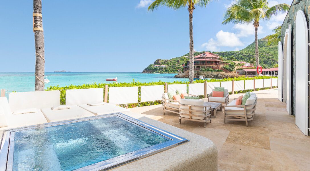 Stainless steel spa - Eden Rock - Saint Barthelemy